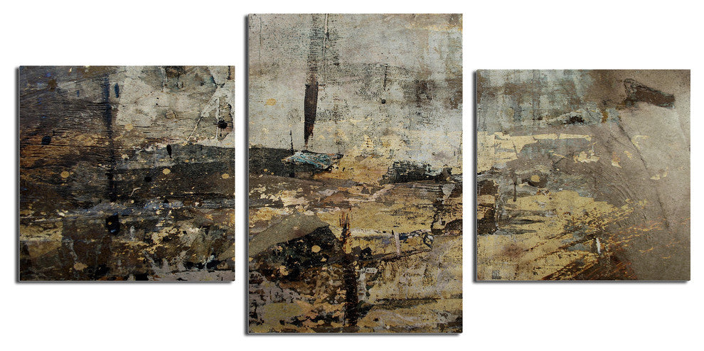Abstract 3-Piece Canvas Wall Art