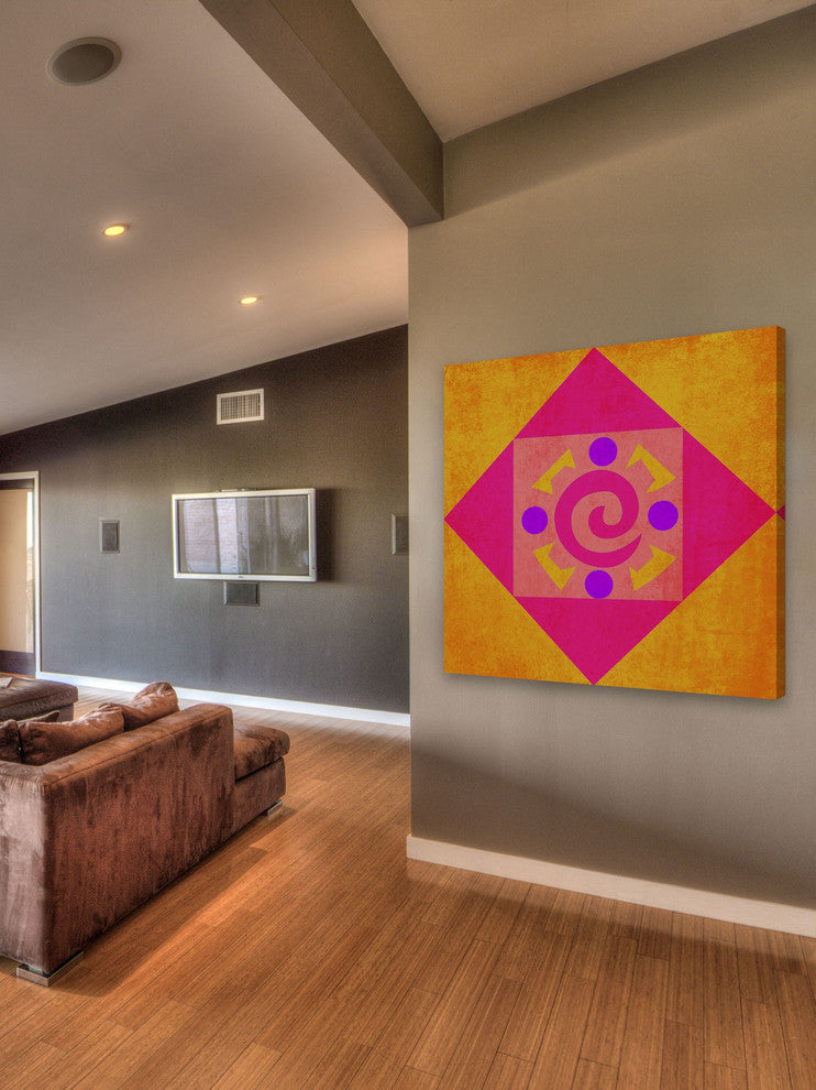 "Creation" Painting Print on Canvas by Irena Orlov