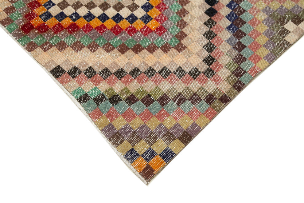 Rug N Carpet - Handwoven Turkish 4' 10'' x 9' 11'' Antique Area Rug