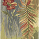 8'X10' Blue Green Hand Tufted Tropical Plant Indoor Area Rug