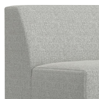 Rex Center Armless Sofa Module in Tightly Woven Performance Fabric