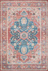 Loloi II Skye SKY-05 Brick / Ocean Area Rug