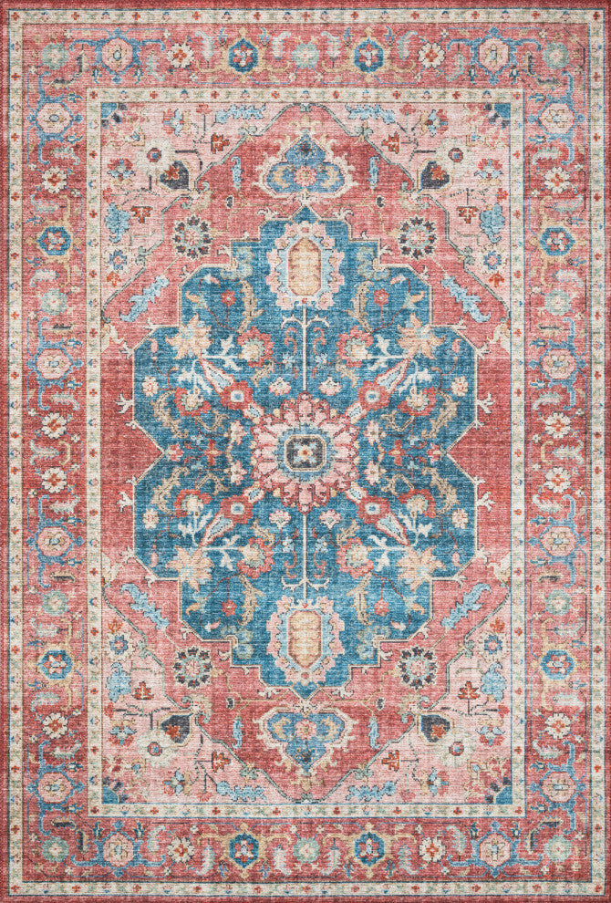 Loloi II Skye SKY-05 Brick / Ocean Area Rug