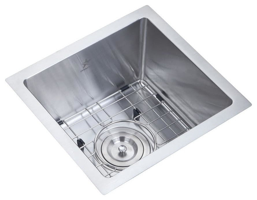 Starstar Undermount Kitchen/Bar 304 Stainless Steel Sink 16 Gauge