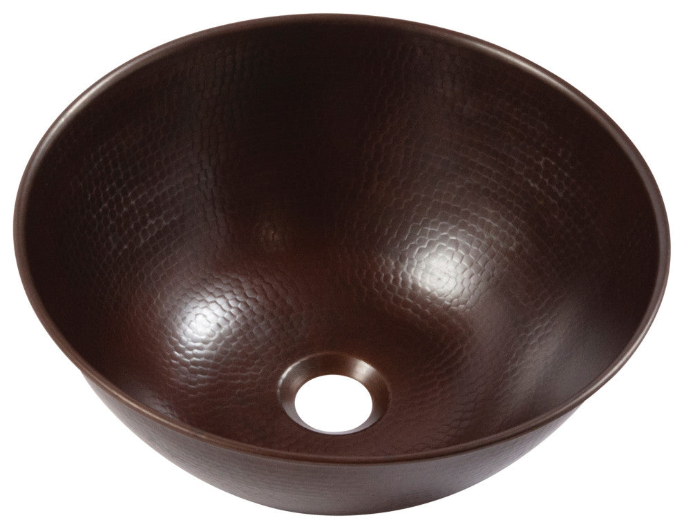 Hubble 14" Vessel Bathroom Sink in Copper