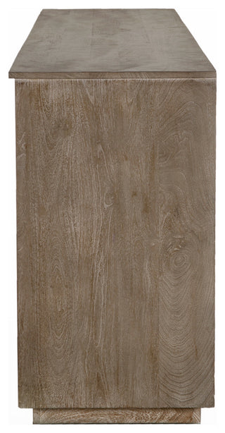 Archie Contemporary Solid Wood Sideboard Finished, North Creek Brown