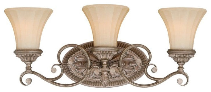 Vaxcel Avenant 3-Light Vanity, French Bronze