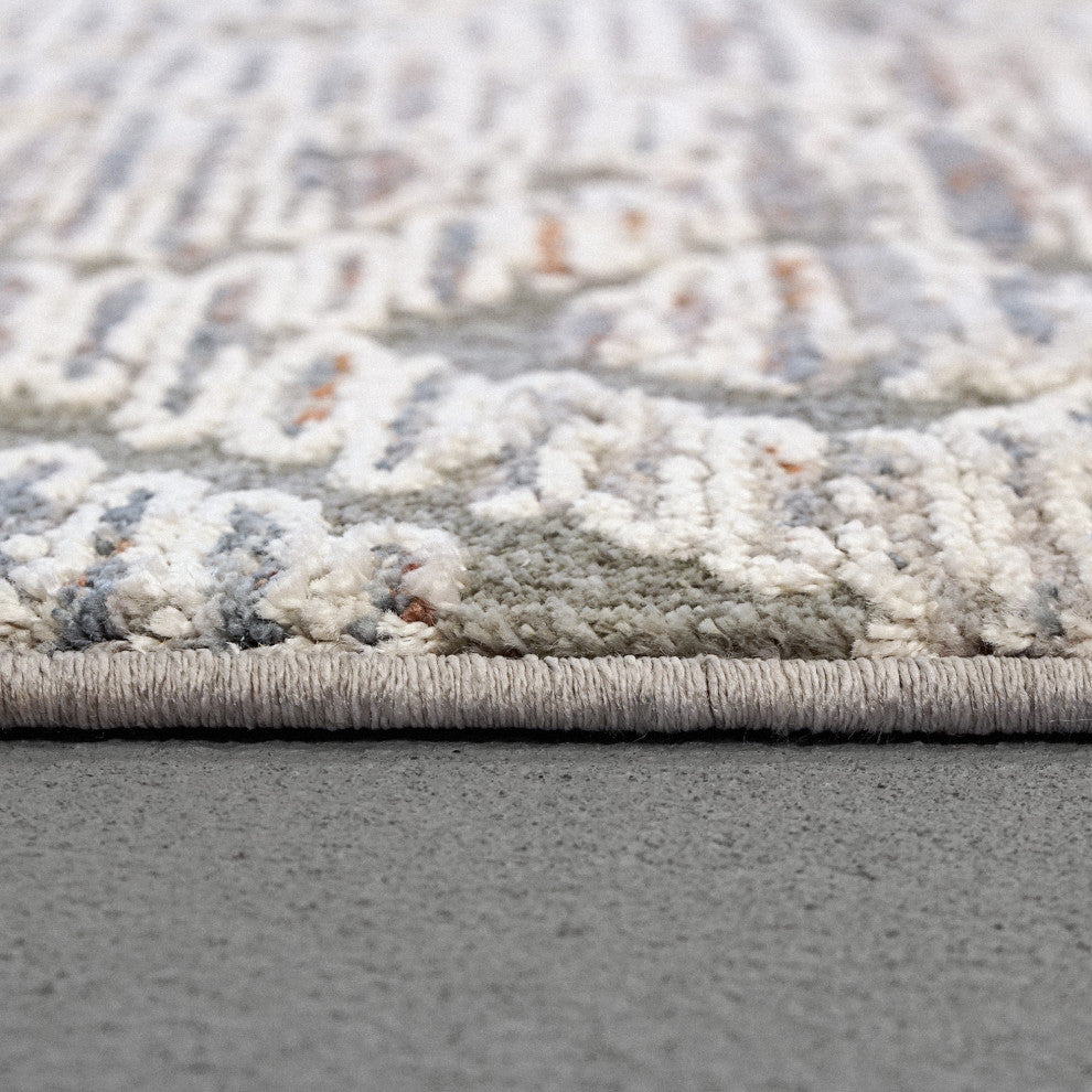 Dynamic Rugs Sanka Polyester/Polypropylene Machine-Made Area Rug 7.10x10.8'
