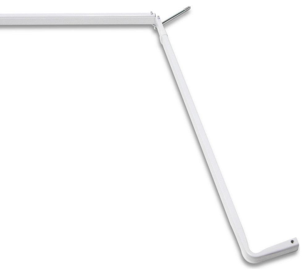 Single Bay Window Lockseam Curtain Rod