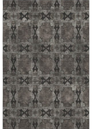 Premium Machine Washable Mayfield AMF564 Gray 10' x 14' Rug