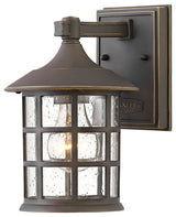 Hinkley Freeport Coastal Elements Small Wall Mount Lantern, Oil Rubbed Bronze