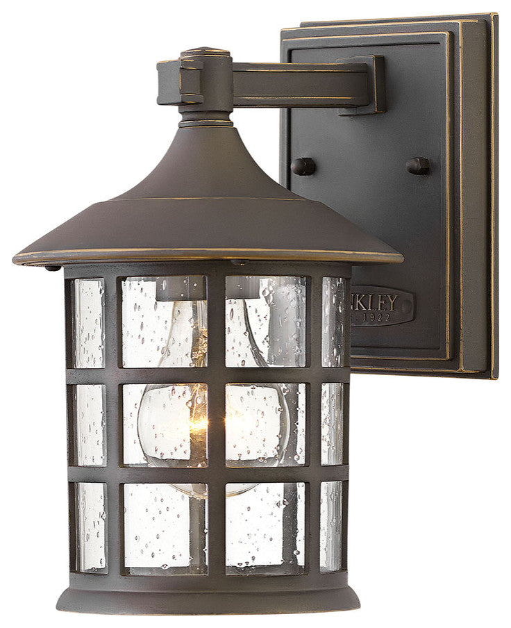 Hinkley Freeport Coastal Elements Small Wall Mount Lantern, Oil Rubbed Bronze