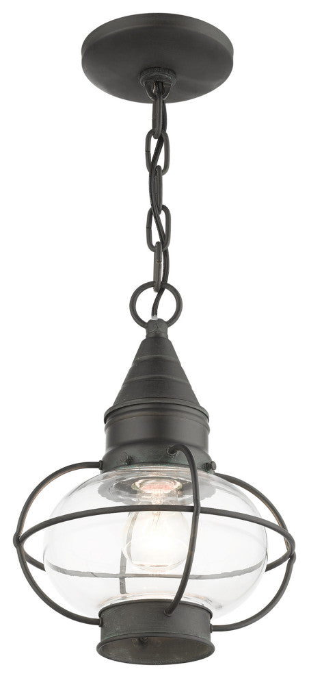 Charcoal Nautical, Farmhouse, Bohemian, Colonial, Outdoor Pendant Lantern