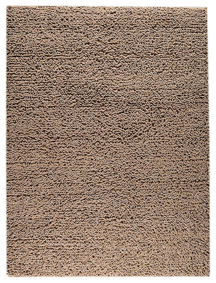 Hand Woven Charcoal New Zealand Wool Area Rug, 3''0"x5''4"