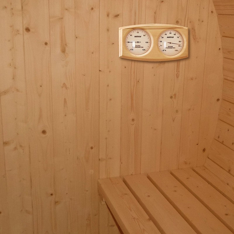 Aleko 8 Person Cedar Sauna With ETL Electrical Heater