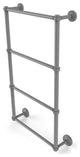 Dottingham 4 Tier 36" Ladder Towel Bar, Matte Gray