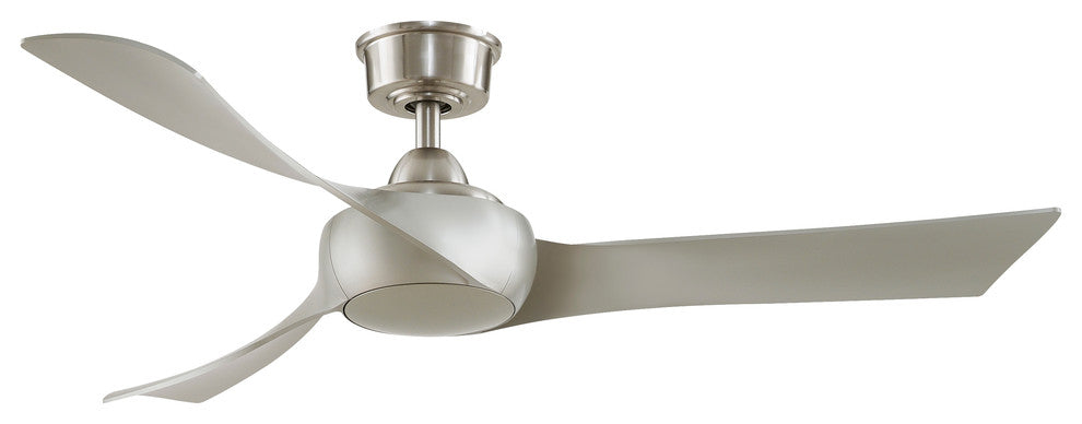 Fanimation Wrap Custom Ceiling Fan Brushed Nickel, 52"