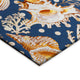 Indoor/Outdoor Seabreeze SZ6 Navy Machine Washable 9' x 12' Rug
