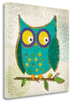 "Whos Hoo I" By Tandi Venter, Giclee Print on Gallery Wrap Canvas, Ready to Hang