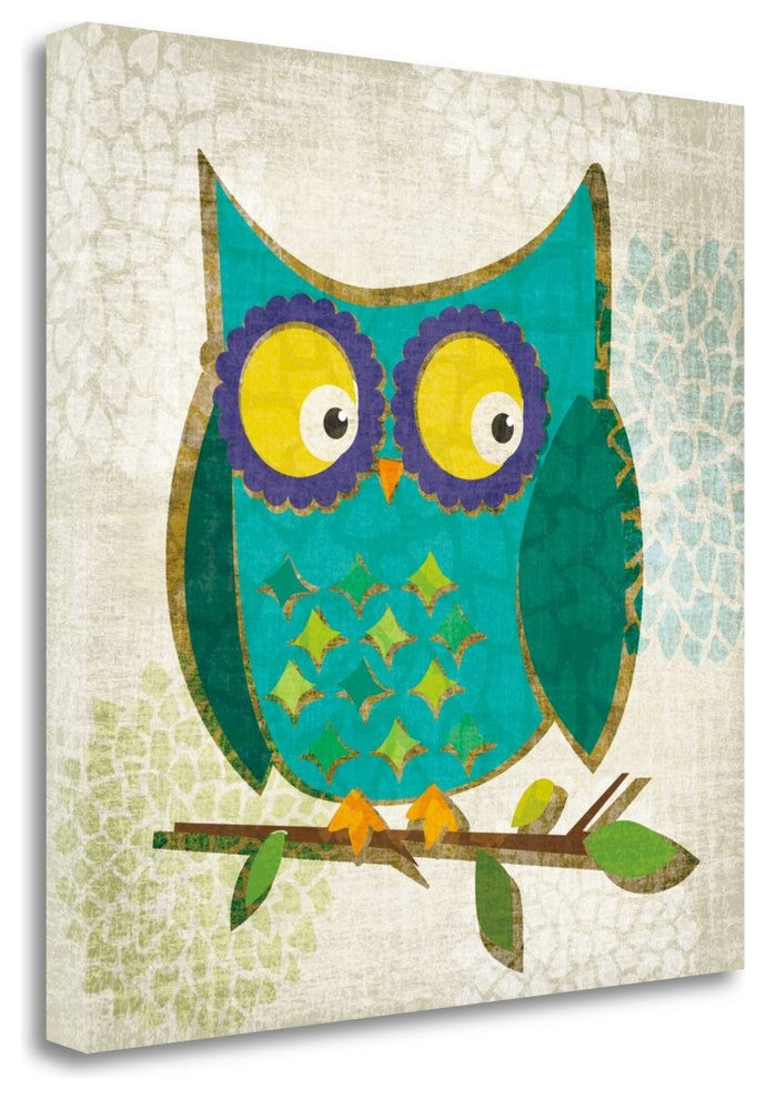 "Whos Hoo I" By Tandi Venter, Giclee Print on Gallery Wrap Canvas, Ready to Hang