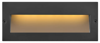 Taper Step 12V LED Step Light, Satin Black