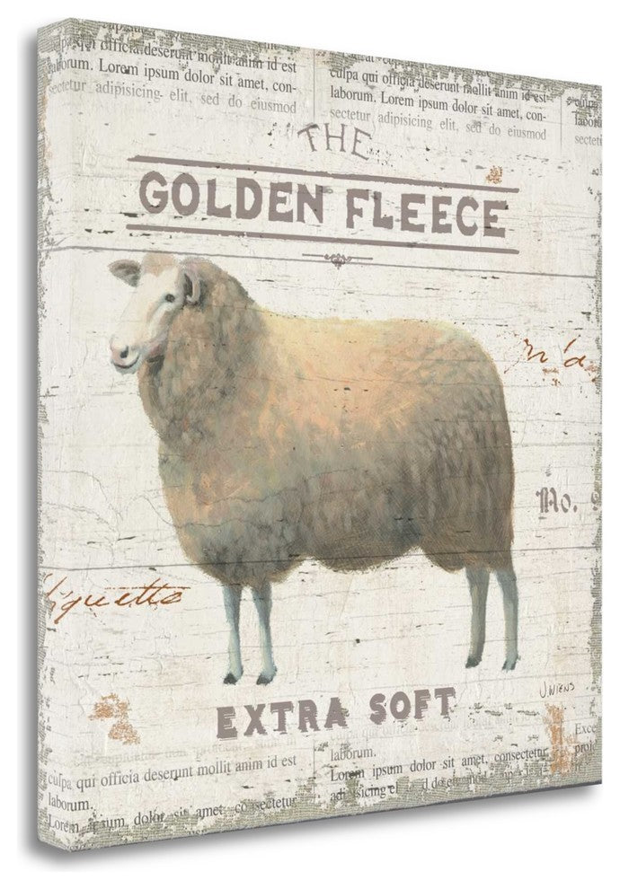 "On The Farm IV" By Wiens James, Giclee Print on Gallery Wrap Canvas