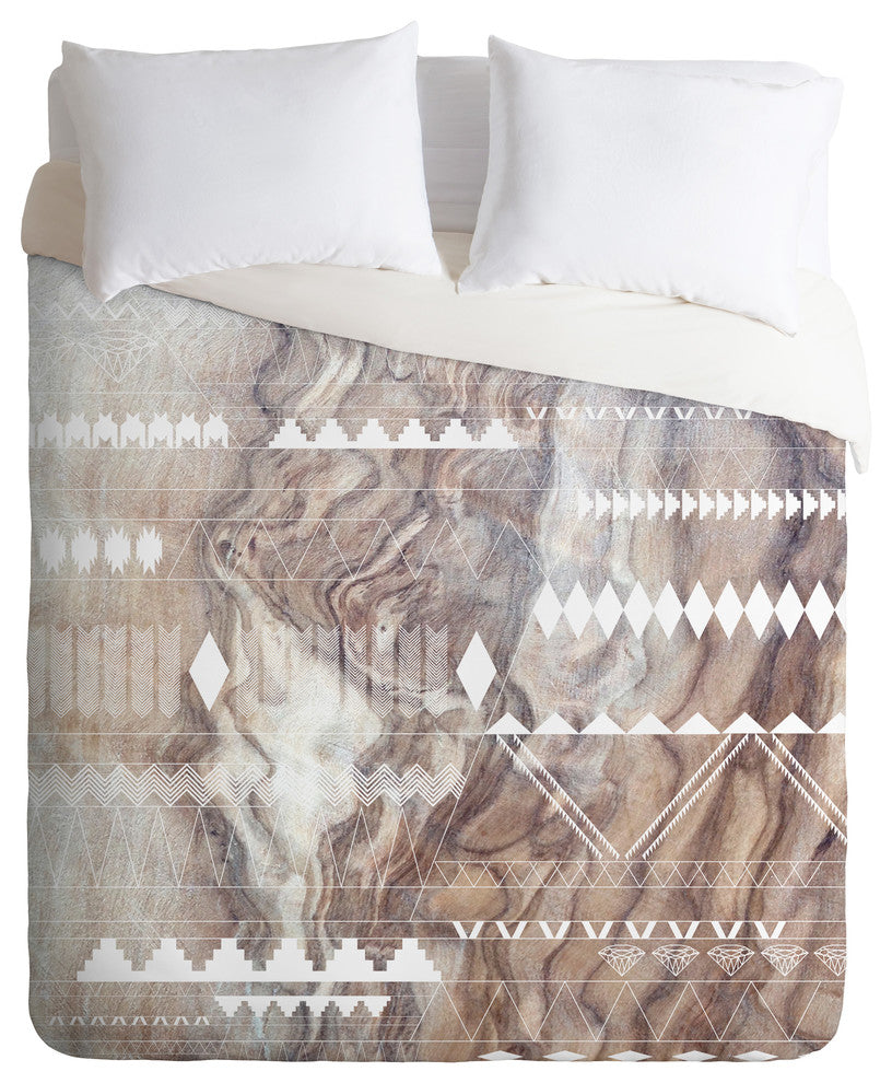 Iveta Abolina Geo Steps Duvet Cover Set, King