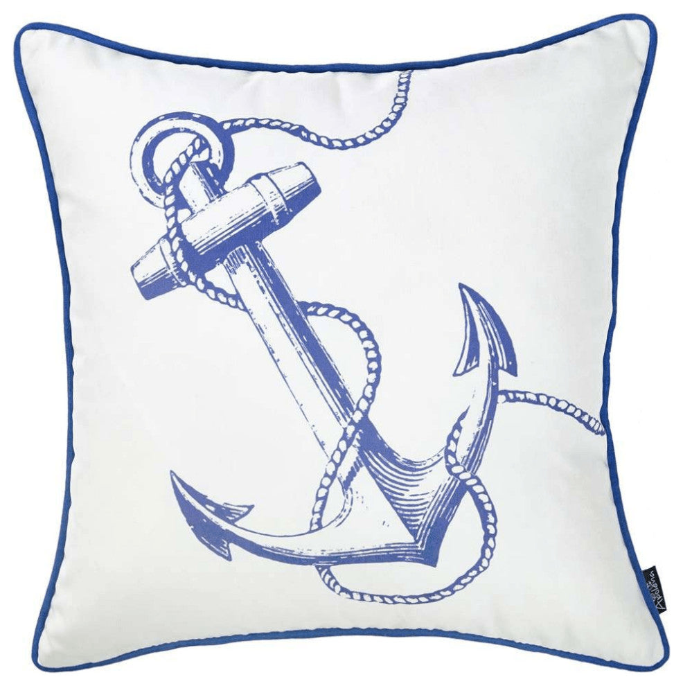 18" Multicolor Throw Pillow