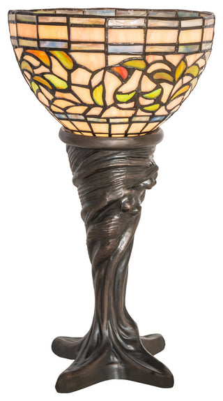 15 High Tiffany Turning Leaf Mini Lamp