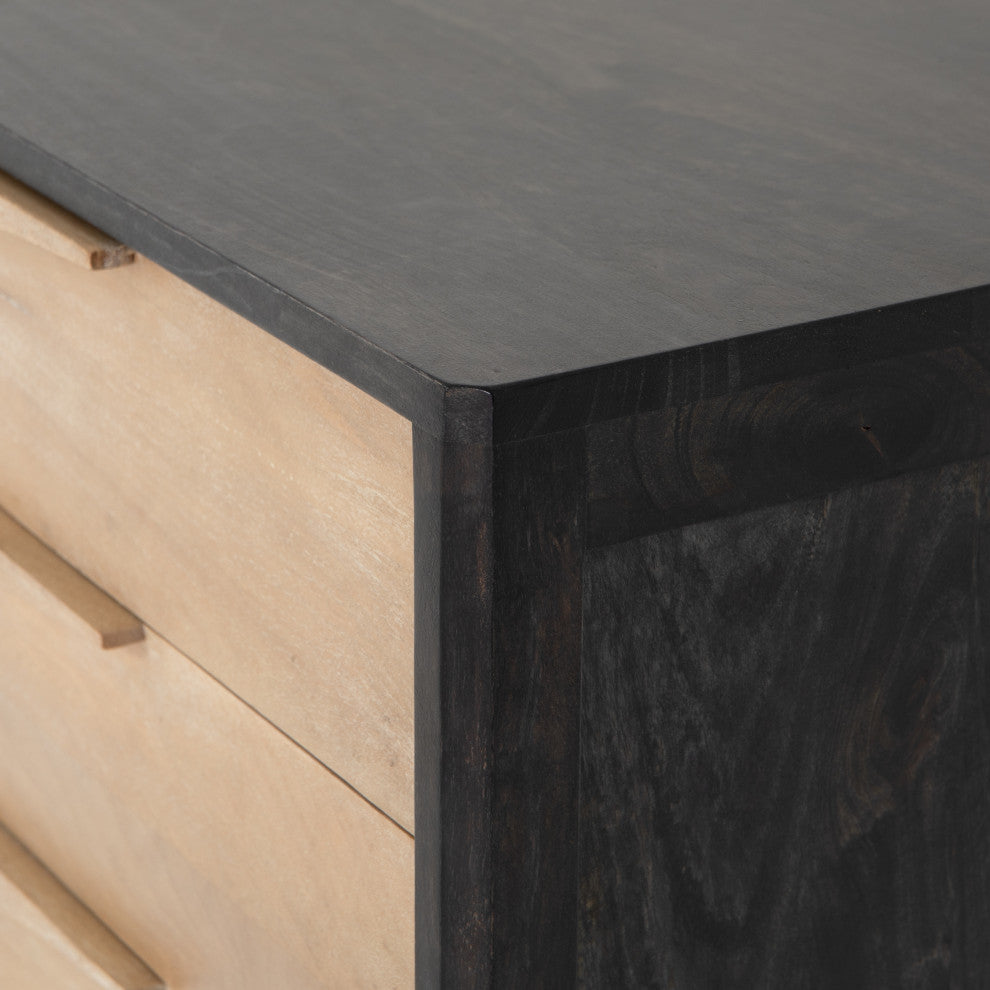 Sydney Tall Dresser, Black Wash