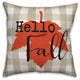 Hello Fall Throw Pillow