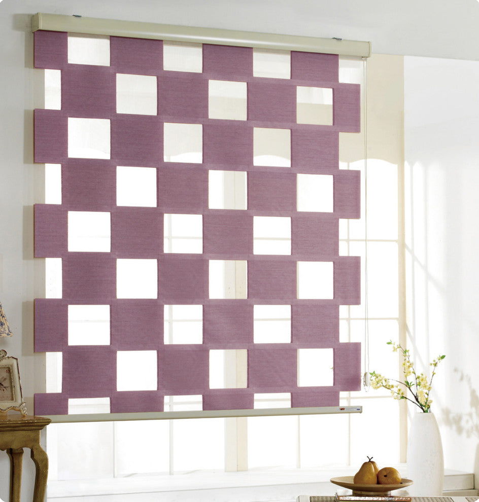 Cube Zebra Blind, Violet