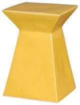 Sun Yellow Upright Garden Stool