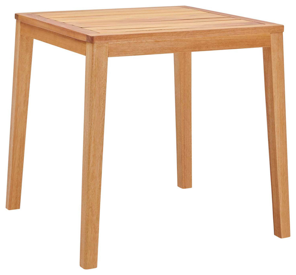 Portsmouth Karri Wood Outdoor Patio Bar Table - Natural