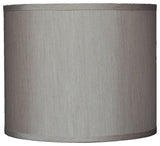 Classic Drum Faux Silk Lamp Shade, Champagne, 12"
