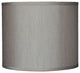 Classic Drum Faux Silk Lamp Shade, Champagne, 12"