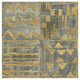 "Gold Tapestry VII" Digital Paper Print by Albena Hristova, 42"x42"