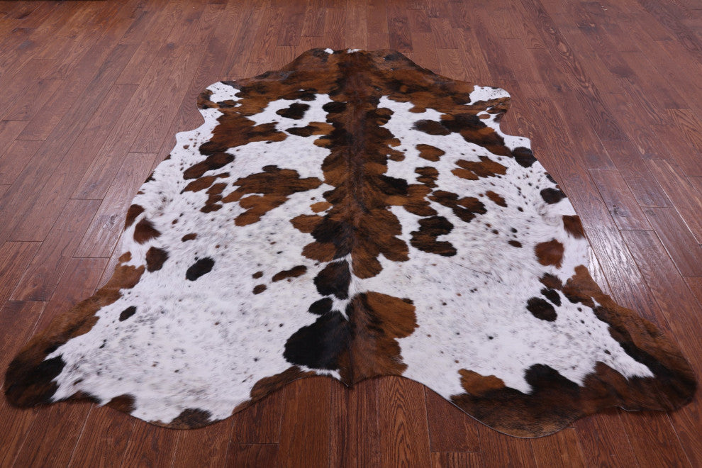 Natural Cowhide Rug 6' 9" X 6' 3" C2332