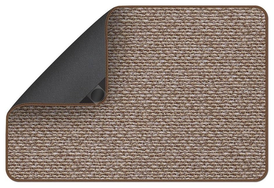 Attachable Rug for Stair Landings, Praline Brown, 3'x3'