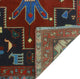 Fine Vintage Distressed Hadassah Navy/Red Runner, 4'10x9'10