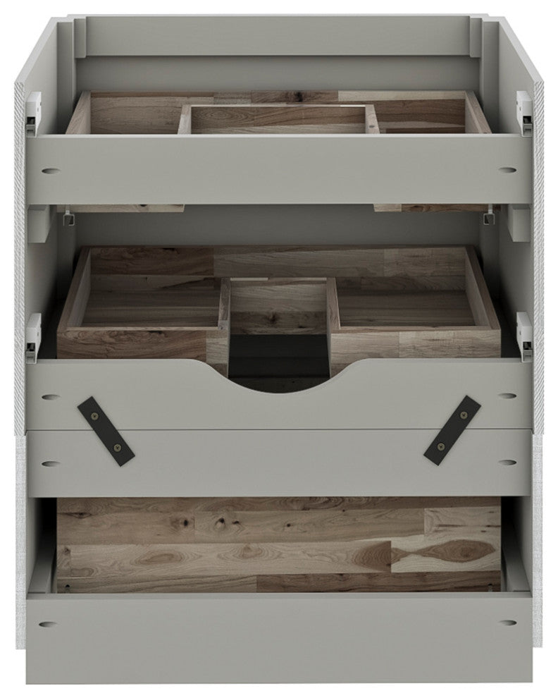 Fresca Formosa Floor Standing Bathroom Vanity, Sage Gray, 29", Cabinet Only