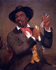 William Sidney Mount The Bone Player Wall Decal