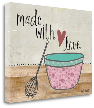 "Made With Love" By Katie Doucette, Giclee Print on Gallery Wrap Canvas