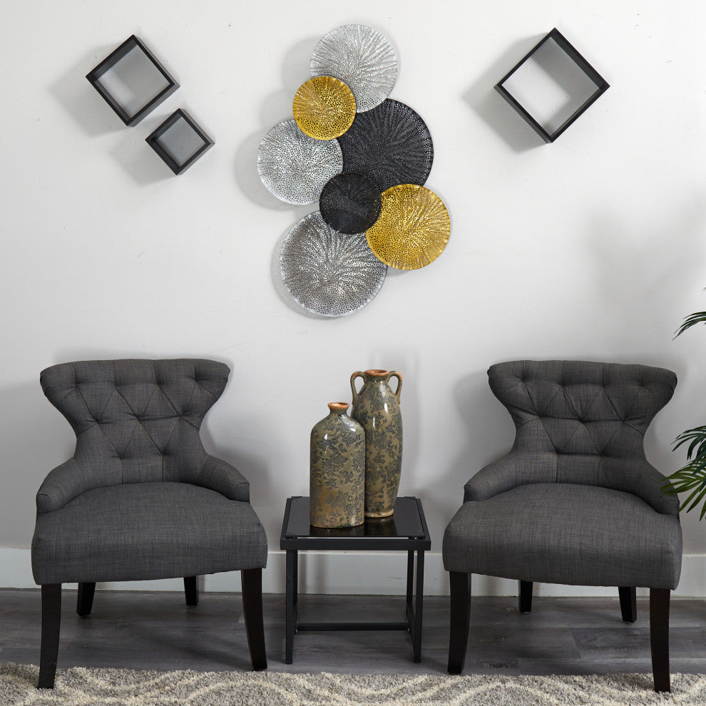 3' x 2' Layered Metal Wall Art Decor