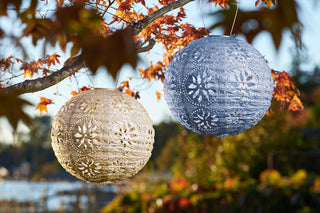 Soji Stella Boho Globe, Metallic Blue
