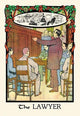 The Lawyer- Gallery Wrapped Canvas Art 28" x 42"