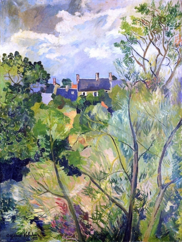 Suzanne Valadon View from My Window in Genets Wall Decal