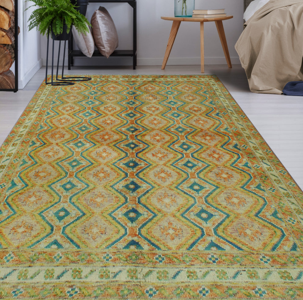 Balochi Verda Rust Rug