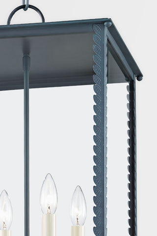 Troy Lighting F6715 Zuma 4 Light 15"W Outdoor Taper Candle Multi - French Iron