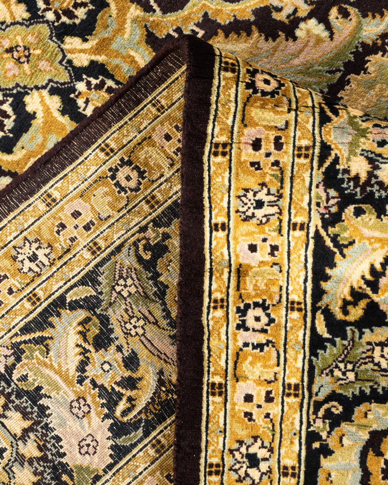 Mogul, One-of-a-Kind Hand-Knotted Area Rug  - Brown, 6' 1" x 9' 0"